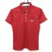 Kappa рубашка-поло с коротким рукавом красный тысяч птица ... карман Logo .... мужской L Golf одежда Kappa|SALE цена 