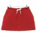  Jack ba колено с хлопком вязаный юбка красный шерсть . талия резина & настройка шнур женский 1(M) Golf одежда Jack Bunny( прекрасный товар )