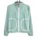  Puma жакет блузон светло-зеленый × белый подкладка сетка женский M Golf одежда PUMA
