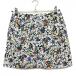  Adabat юбка белый × чёрный × многоцветный цветочный принт стрейч женский 36(S) Golf одежда adabat