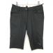  Adidas шорты чёрный .. тканый ткань стрейч женский SS Golf одежда adidas( очень красивый товар )|SALE цена 