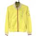  viva Heart жакет блузон желтый × белый тканый ткань Logo .... женский 40(M) Golf одежда VIVA HEART