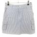  Paradiso юбка белый × голубой полоса несколько карман женский M Golf одежда Paradiso( прекрасный товар )