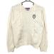  Beams Golf свитер слоновая кость кабель плетеный шерсть . вязаный женский M Golf одежда BEAMS GOLF