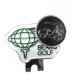 [ прекрасный товар ] Beams Golf магнит тип значок белый × чёрный Cart Golf BEAMS GOLF