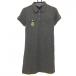 [ очень красивый товар ] Beams Golf короткий рукав Polo One-piece серый . карман наружный чехол шерсть 100% женский M Golf одежда BEAMS GOLF