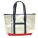 [ очень красивый товар ] Tommy Hilfiger большой большая сумка белый × темно-синий внутри вне карман Golf Tommy Hilfiger Golf