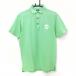  foot Joy рубашка-поло с коротким рукавом светло-зеленый × белый кнопка down большой Logo .... мужской M Golf одежда FootJoy|SALE цена 