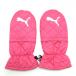 [ очень красивый товар ] Puma рукавица перчатка перчатки розовый × белый обратная сторона тепловое хранение подкладка мельчайший ворсистый женский FREE Golf одежда PUMA