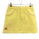  Le Coq юбка желтый таблица мельчайший ворсистый Heart женский 11 Golf одежда le coq sportif|SALE цена 
