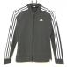 [ очень красивый товар ] Adidas жакет блузон темно-серый × белый стрейч рукав 3 линия женский Golf одежда adidas