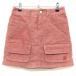 rosa-sen вельвет юбка розовый внутри сторона сетка внутренний брюки женский S Golf одежда Rosasen