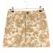 zo-i юбка светло-коричневый цветочный принт хлопок 100% женский M Golf одежда ZOY( очень красивый товар )|SALE цена 