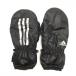[ прекрасный товар ] Adidas с хлопком перчатки чёрный × серебряный обе рука рукавица перчатка мужской Golf одежда adidas|SALE цена 