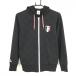  Le Coq Zip Parker чёрный .... нашивка женский M Golf одежда le coq sportif