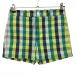  Jack ba колено шорты зеленый × желтый проверка женский 0(S) Golf одежда Jack Bunny( прекрасный товар )|SALE цена 