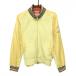  viva Heart жакет блузон желтый × чёрный материалы переключатель рукав Logo .... женский 42(L) Golf одежда VIVA HEART|SALE цена 