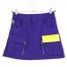  Le Coq юбка лиловый × светло-зеленый Logo .... карман большое количество женский 7 Golf одежда le coq sportif|SALE цена 
