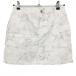 rosa-sen юбка белый × светло-серый мрамор способ задний Logo женский S Golf одежда Rosasen
