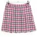  Munsingwear одежда юбка в складку розовый × чёрный проверка стрейч женский 7 Golf одежда Munsingwear( очень красивый товар )|SALE цена 