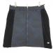  Fidra с хлопком юбка темно-синий проверка боковой велюр передний Zip женский S Golf одежда FIDRA( очень красивый товар )|SALE цена 