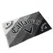 [ не использовался товар ] Callaway полотенце белый × чёрный Logo Golf Callaway