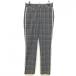 [ очень красивый товар ] ракушка bo брюки серый × чёрный проверка боковой линия женский USA XXS/2 Golf одежда CHERVO