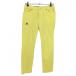 [ очень красивый товар ] Le Coq Golf брюки желтый Logo темно-синий стрейч женский 11 Golf одежда le coq sportif