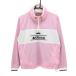 aruchibio блузон свет розовый × белый половина Zip Logo чёрный подкладка есть воротник обратная сторона ворсистый женский 38(M) Golf одежда archivio