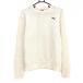 [ прекрасный товар ] Puma свитер слоновая кость × белый вмятина выпуклость плетеный вязаный шерсть . задний рукав необычность материалы мужской L Golf одежда PUMA