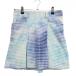 [ прекрасный товар ] ракушка bo box юбка в складку голубой × белый тысяч птица рисунок градация женский USA-XXS/2 Golf одежда CHERVO