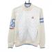[ очень красивый товар ] Le Coq Golf с хлопком вязаный жакет белый × голубой передний . примерно с хлопком подкладка есть женский M Golf одежда le coq sportif