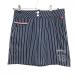 [ прекрасный товар ] filler Golf юбка темно-синий × белый полоса Logo серый женский M Golf одежда FILA GOLF