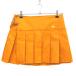 [ очень красивый товар ] Kappa LAP юбка в складку orange Logo желтый женский 9 Golf одежда Kappa