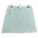 [ очень красивый товар ] Adidas юбка зеленый × белый полоса рисунок задний Logo женский M/M Golf одежда adidas