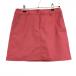 [ прекрасный товар ]23 район Golf юбка красный розовый задний Logo нашивка женский 64(M) Golf одежда 23 район 