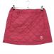  Callaway юбка розовый стеганое полотно Logo .... женский M Golf одежда образец товар Callaway