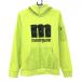 [ прекрасный товар ] Munsingwear одежда Parker желтый зеленый × чёрный передний Logo обратная сторона ворсистый мужской M Golf одежда Munsingwear
