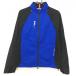 RLX Ralph Lauren 2WAY жакет блузон голубой × чёрный Logo принт рукав съемный кромка draw код мужской M Golf одежда Ralph Lauren