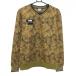 [ новый товар ] Puma футболка Brown × чёрный общий рисунок V шея DRYCELL мужской M Golf одежда PUMA