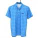 Titleist рубашка-поло с коротким рукавом голубой .. рисунок Logo мужской M Golf одежда TITLEIST