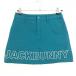  Jack ba колено юбка голубой зеленый × белый Logo принт внутри сторона внутренний брюки женский 1(M) Golf одежда Jack Bunny