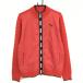 [ новый товар ] Puma вязаный жакет красный × чёрный передний . примерно переключатель Zip Logo блузон мужской L Golf одежда PUMA