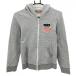  Beams Golf Zip Parker . серый тренировочный земля задний Logo женский S Golf одежда BEAMS GOLF