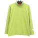 [ прекрасный товар ] Puma длинный рукав с высоким воротником рубашка светло-зеленый Logo .... мужской L Golf одежда PUMA