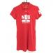 [ прекрасный товар ] New balance Golf короткий рукав Polo One-piece красный × белый пирог ru земля нашивка женский 1(M) Golf одежда New Balance
