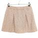 [ прекрасный товар ]zo-i юбка розовый × белый твид style подкладка имеется женский 38(M) Golf одежда ZOY
