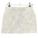 [ прекрасный товар ]zo-i юбка оттенок бежевого × серый серия твид style женский 38(M) Golf одежда ZOY