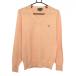 [ очень красивый товар ] paul (pole) Stuart спорт свитер salmon orange кабель плетеный способ V шея мужской M Golf одежда Paul Stuart SPORT