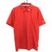  TaylorMade рубашка-поло с коротким рукавом красный Logo .... мужской L Golf одежда TaylorMade